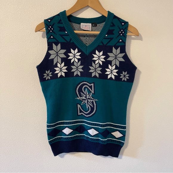 Genuine Merchandise Sweaters Seattle Mariners Ugly Holiday Sweater